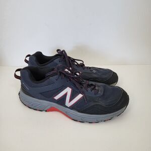 NEW BALANCE 510 Mens 9.5 D Trail Running Shoes Athletic Hiking Blue Black Red
